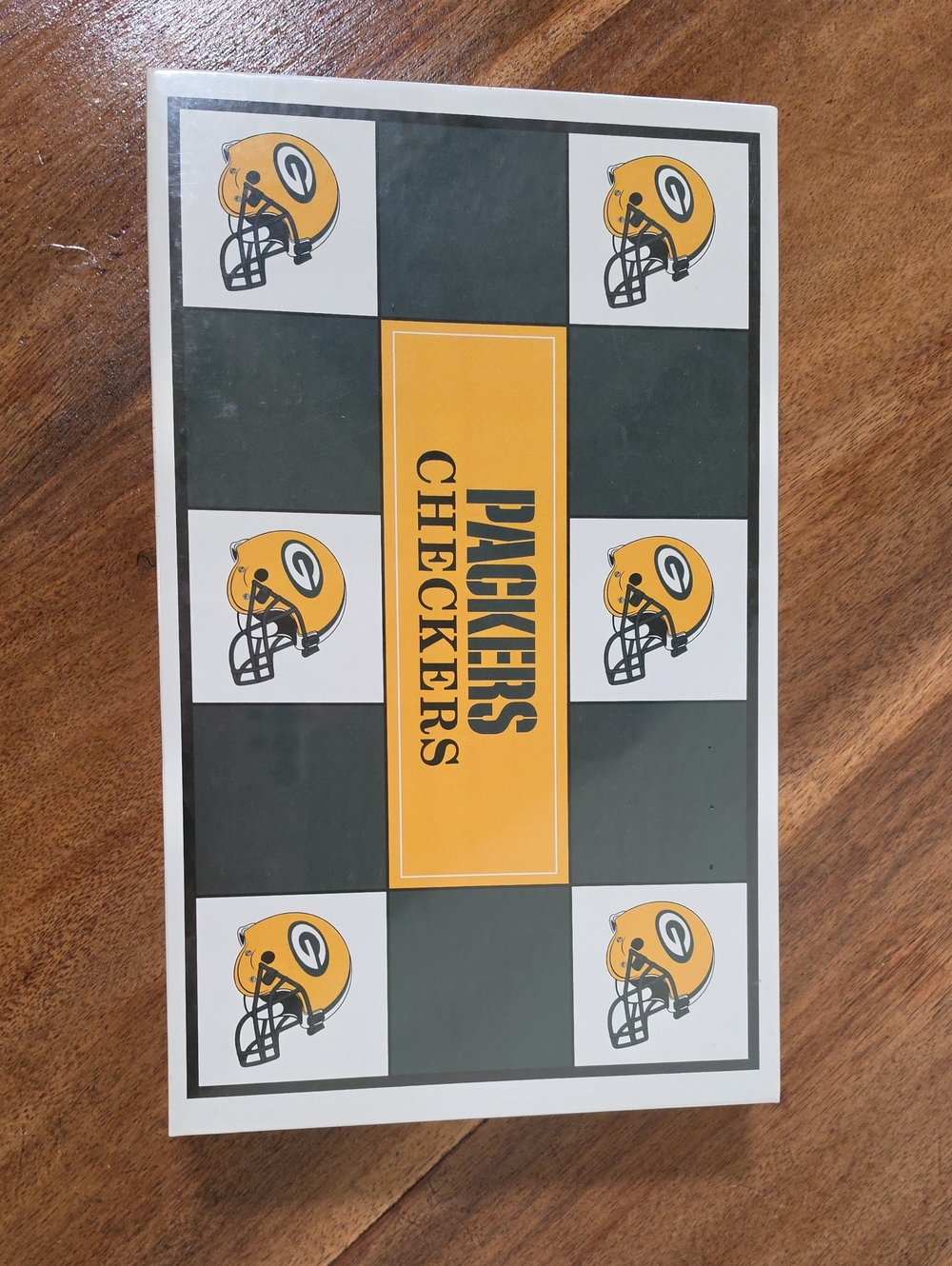 NFL Packers Checker Board Game